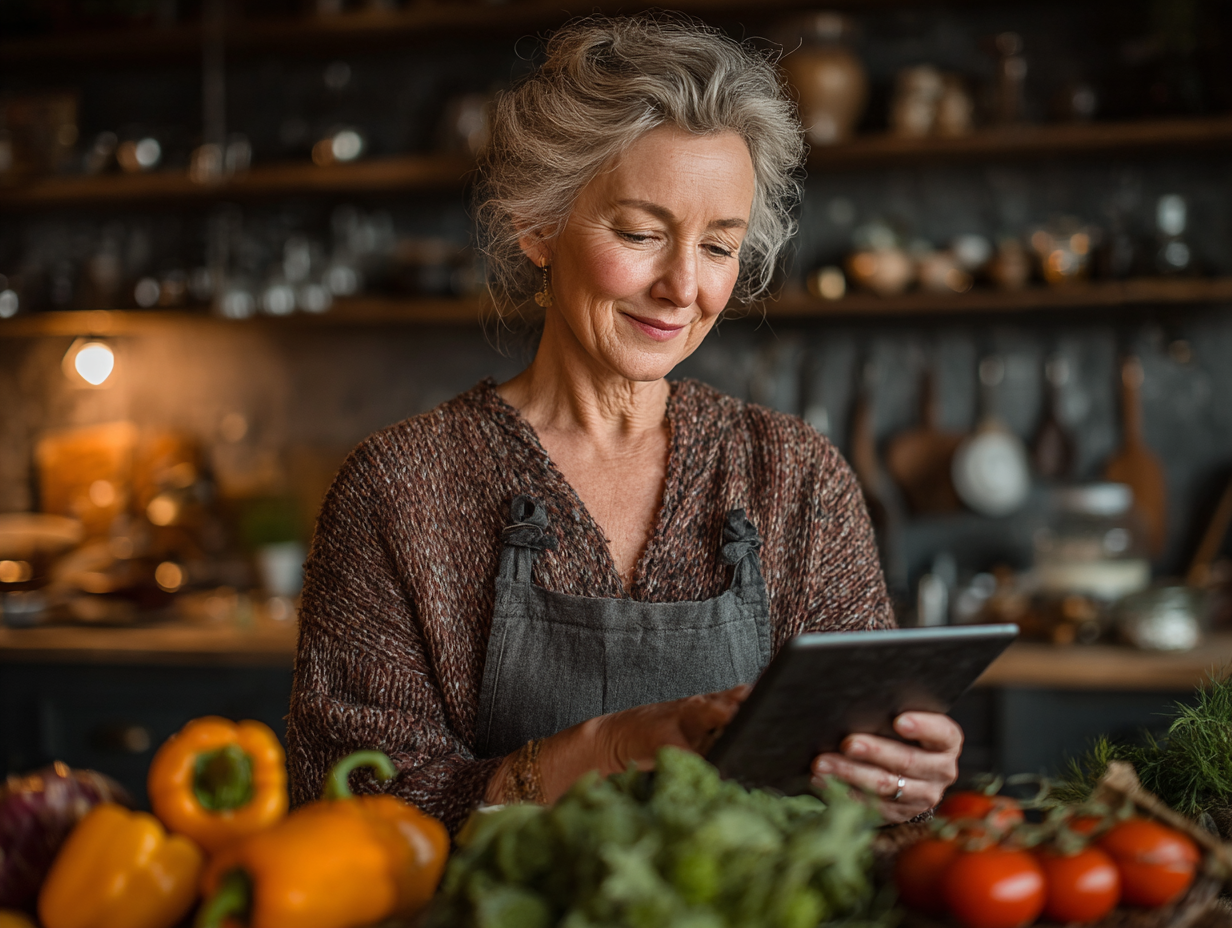 Сімейна вечеря з здоровою їжею